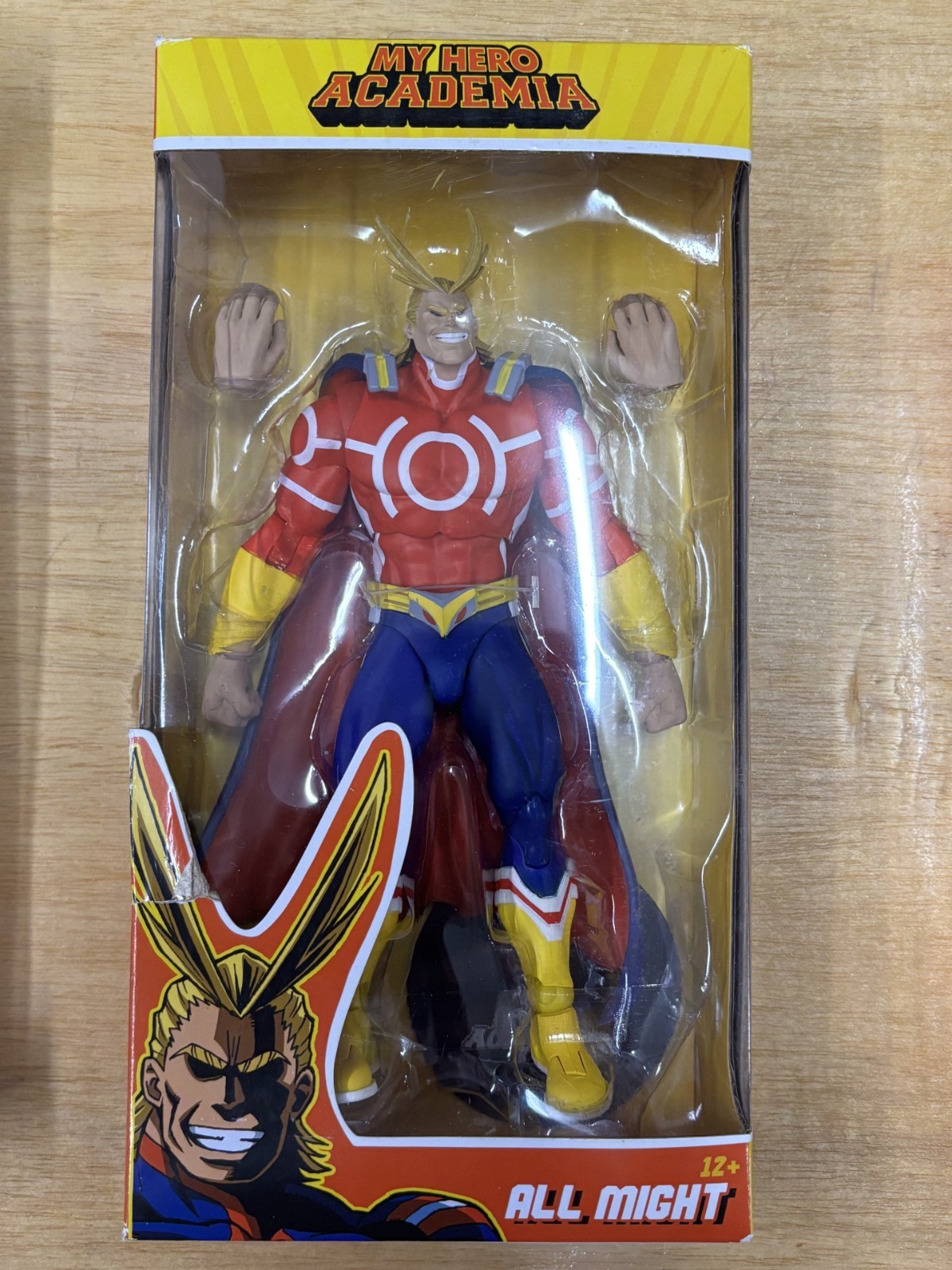 (Damaged) McFarlane Toys My Hero Academia All Might Version Action Figure