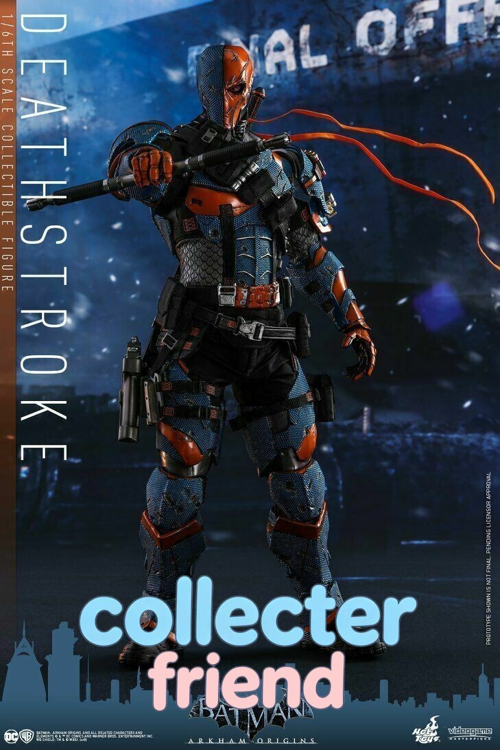 IN STOCK Hot Toys VGM30 Batman: Arkham Origins 1/6 Deathstroke Figure NEW
