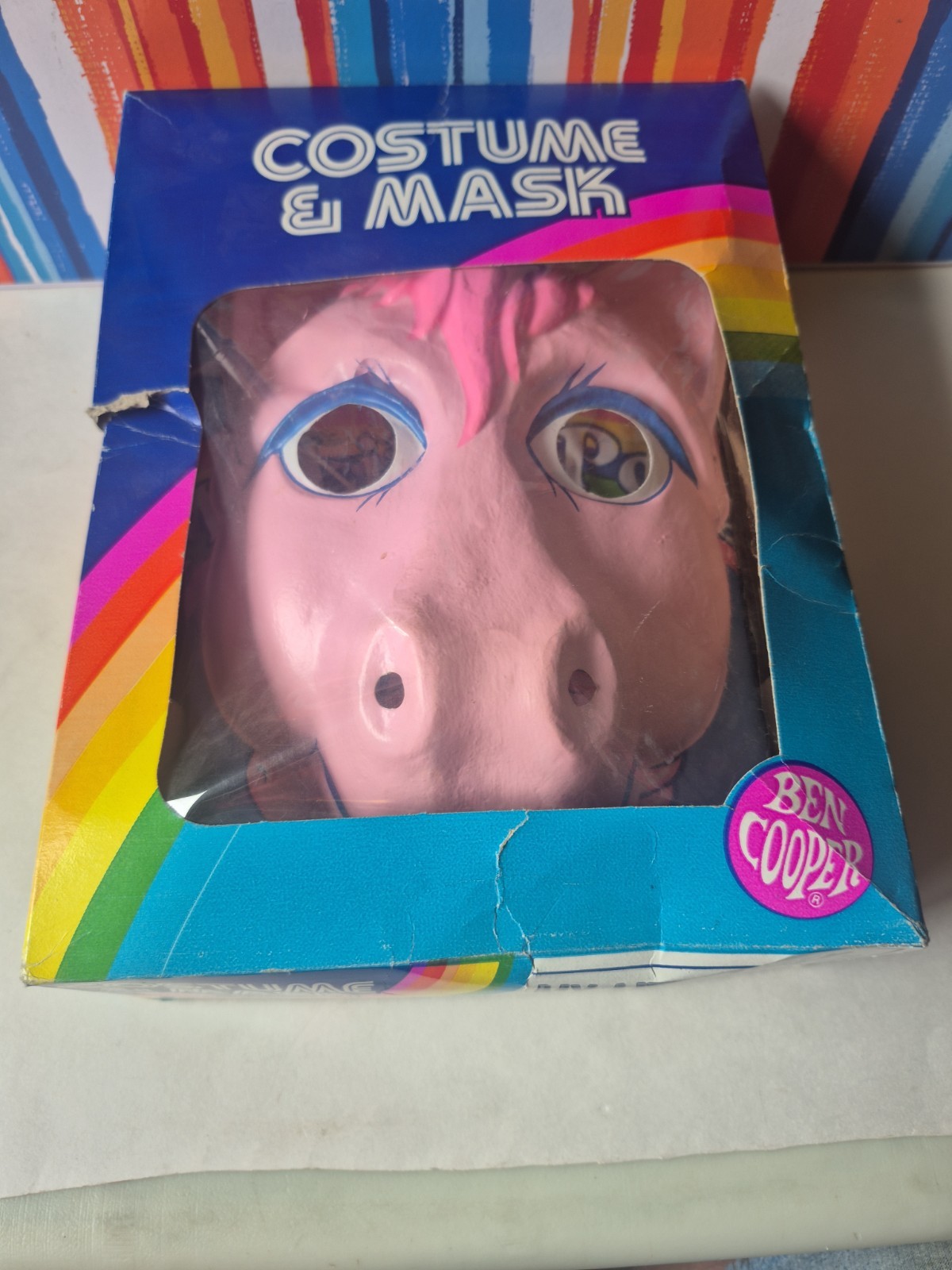 Vintage 1983 Halloween Costume My Little Pony Size Small Cotton Candy Hasbro