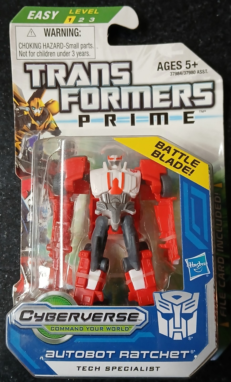 Transformers Prime Cyberverse Legion Class Autobot Ratchet – Mint on Sealed Card
