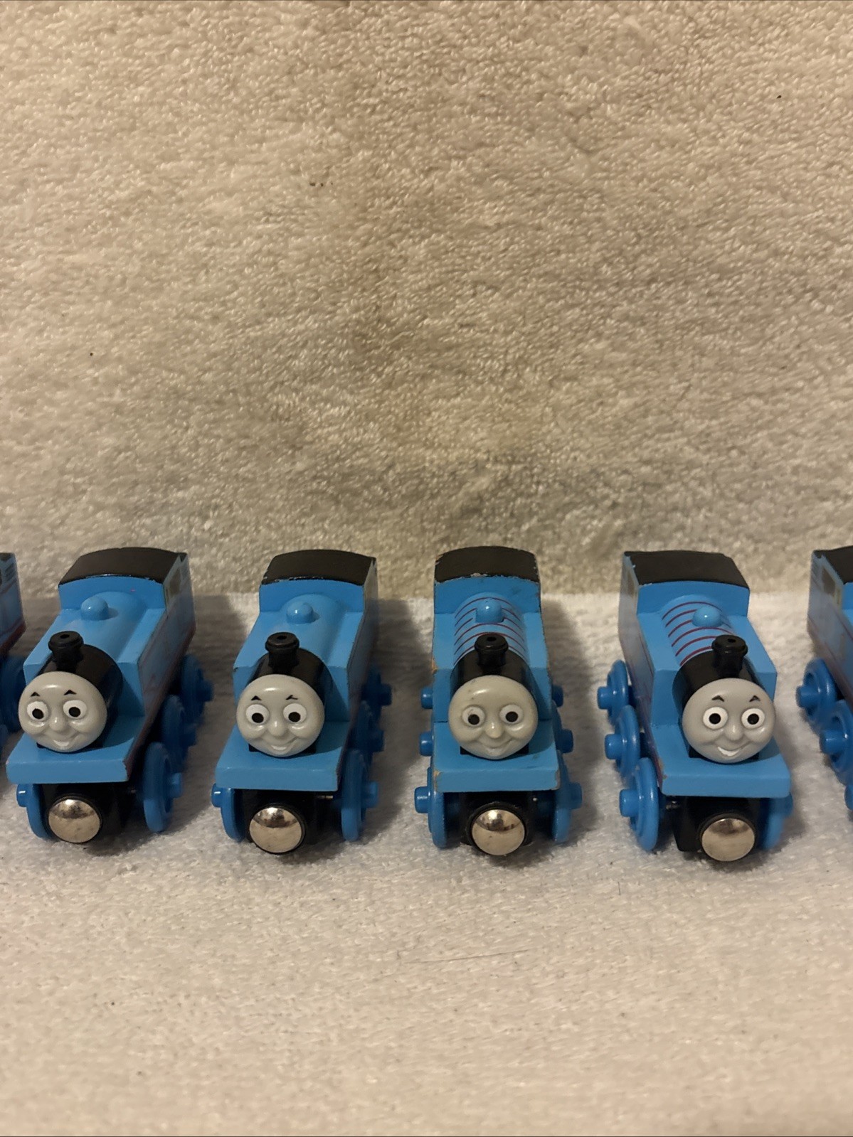 VTG 6x Thomas the Tank Engine Thomas & Friends Wooden Railway Thomas FREE SHIP