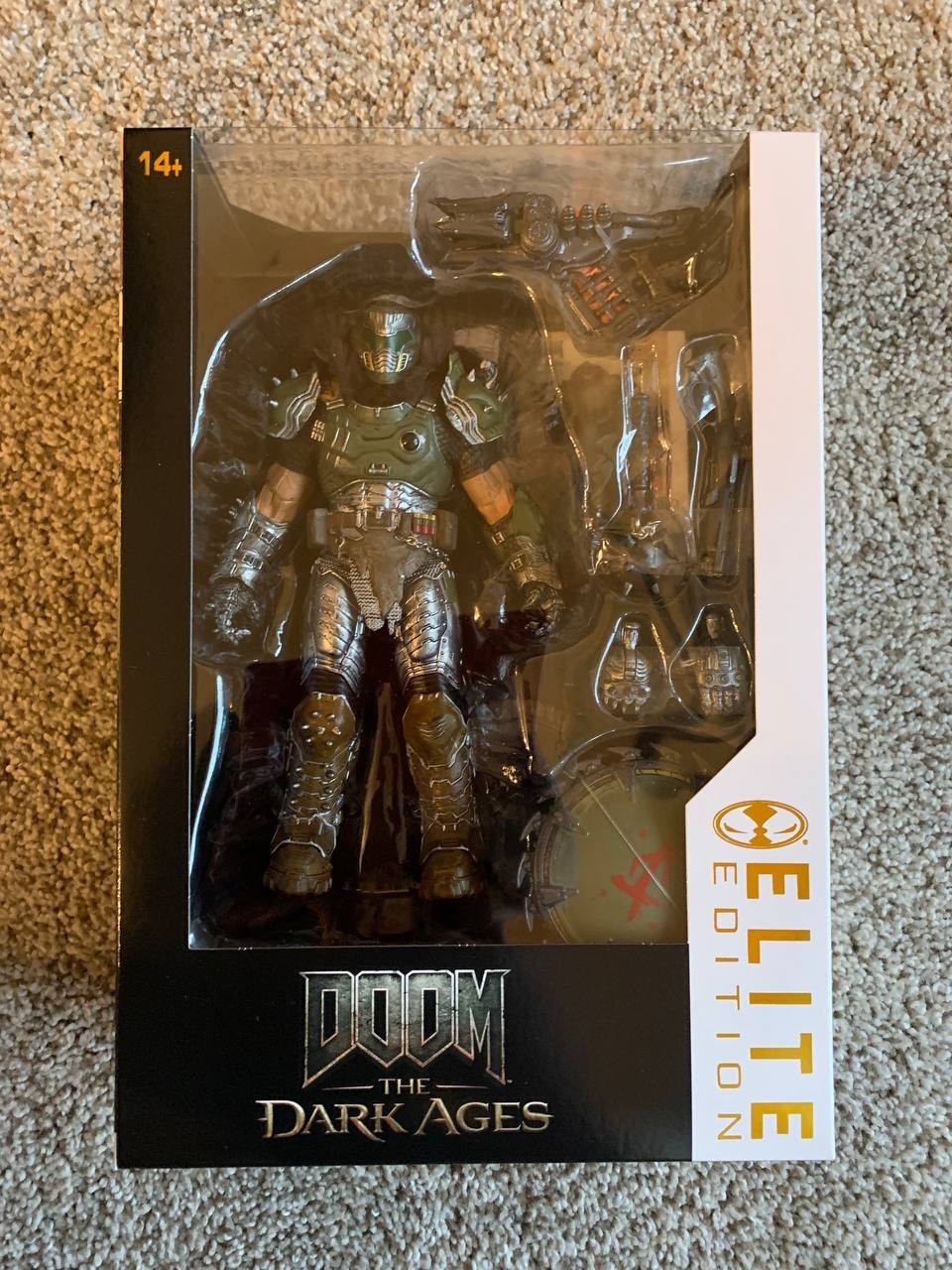 McFarlane Doom the Dark Ages Doom Slayer 7&Prime; Deluxe Figure Elite Edition