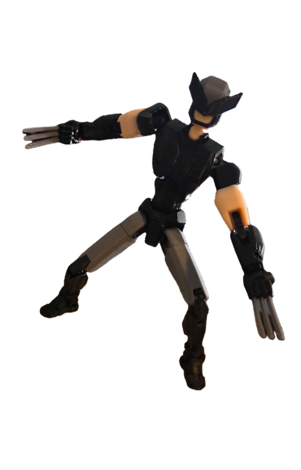 X-force WolverineDummy 13 / T13 Posable Articulated 3D Printed Action Figure