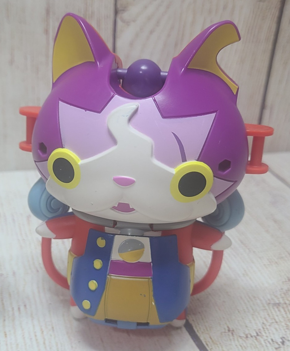Hasbro Yo Kai Watch Converting Figures Toys Lot of 3 Komasan Robonyan Jibanyan