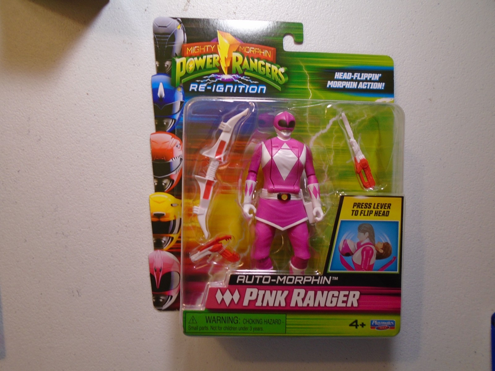 2025 POWER RANGERS RE-IGNITION FIGURE, ( PINK RANGER ) FREE SHIP