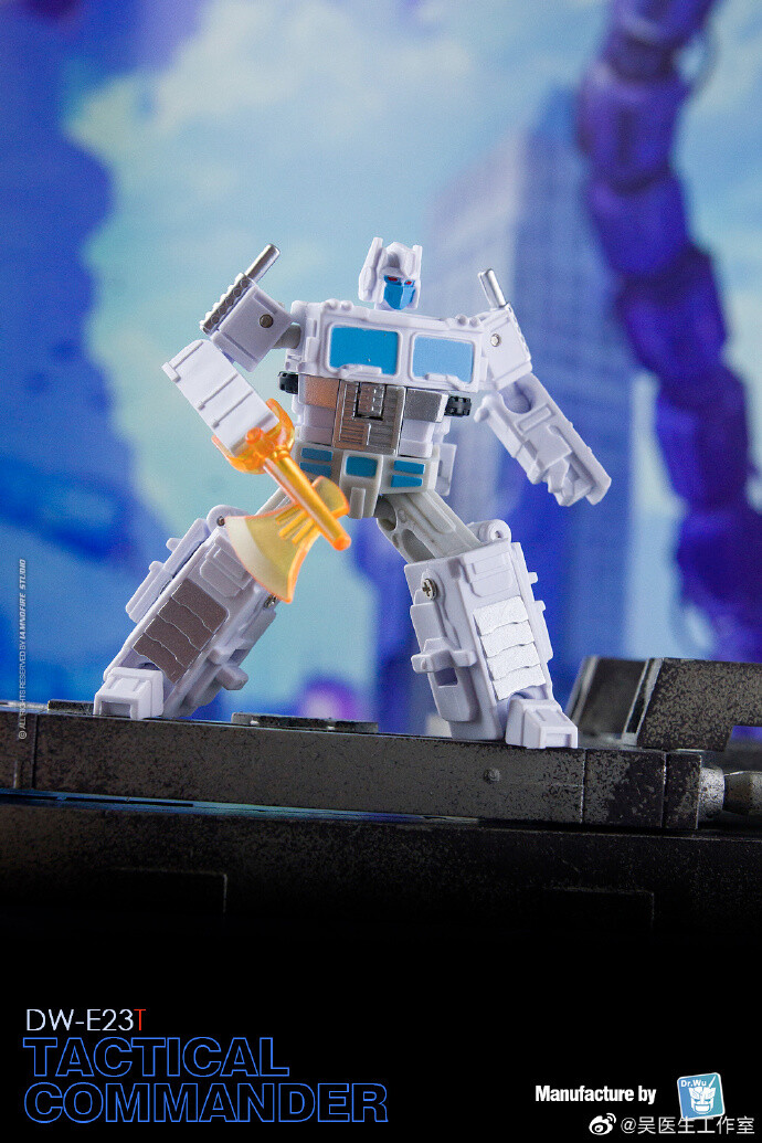DR. WU DW-E23 Tactical Commander MINI Magnus E23T/E23D/E23B/E23P 6cm Figure