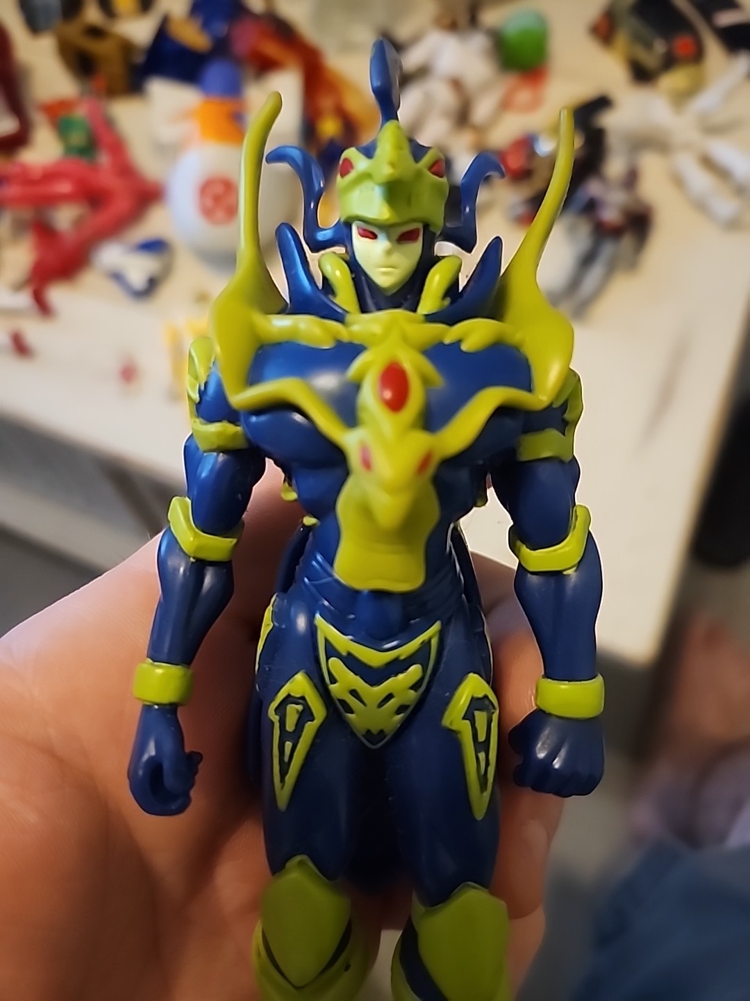 1996 Black Luster Soldier 6&Prime; Kazuki Takahashi Action Figure Yu-Gi-Oh No Weapons