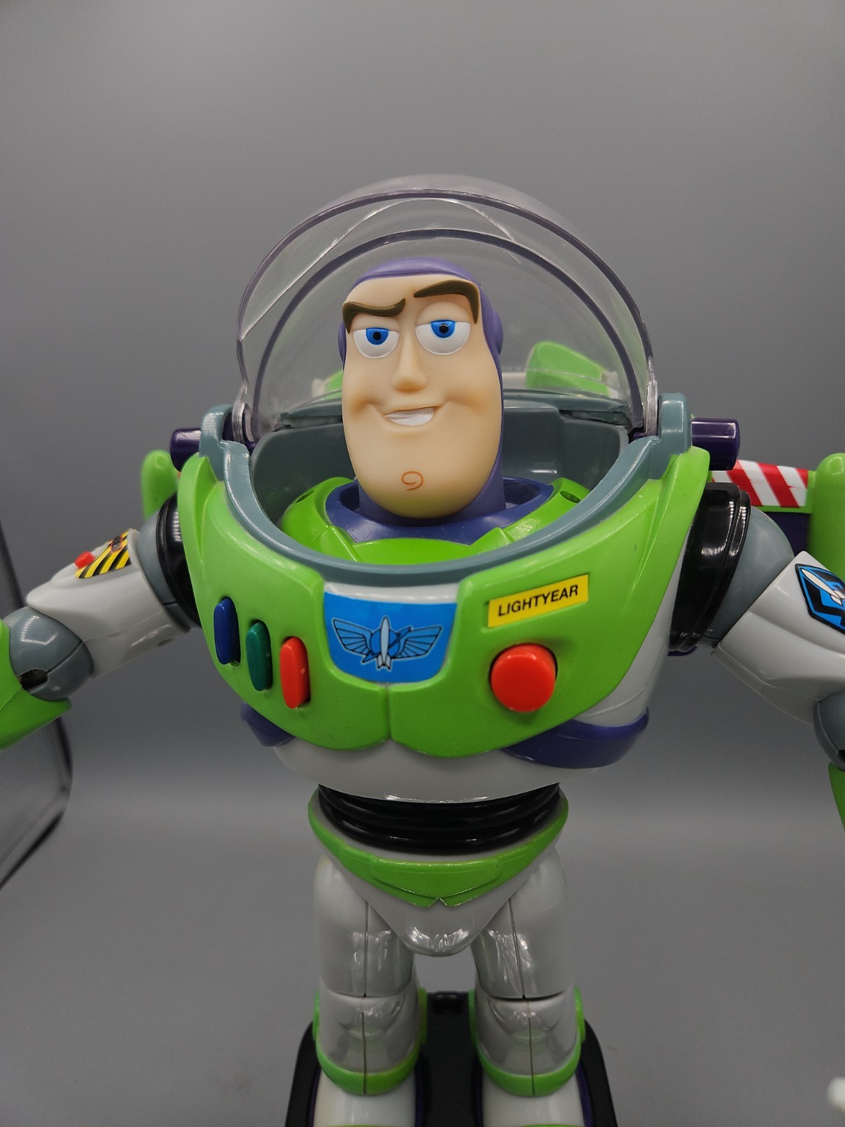 1997 Talking Buzz Lightyear Room Guard edition With Stand/wall Mount READ WORKS