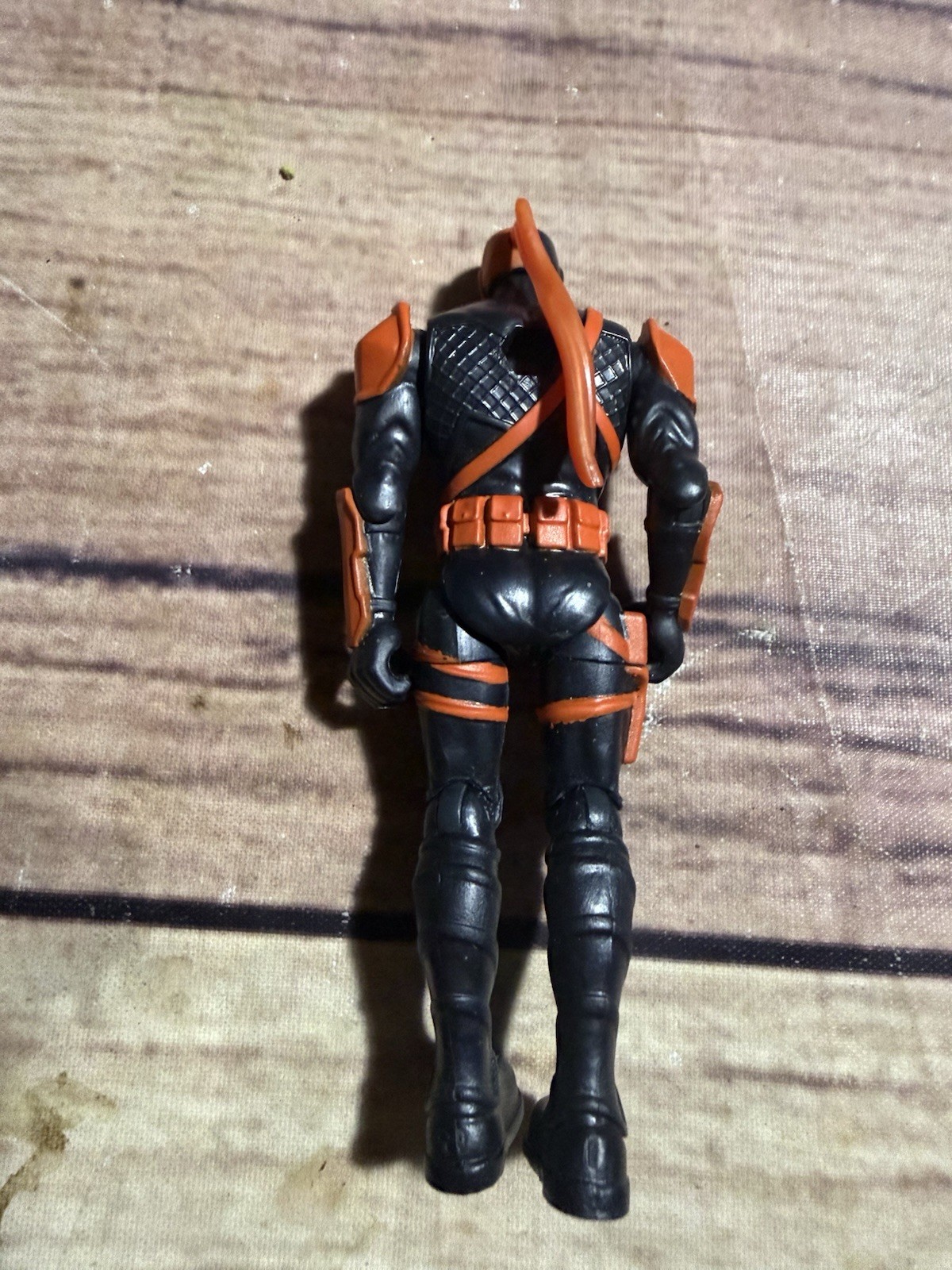 Spin Master Deathstroke 4&Prime; Action Figure Pony Tail Intact DC Comics