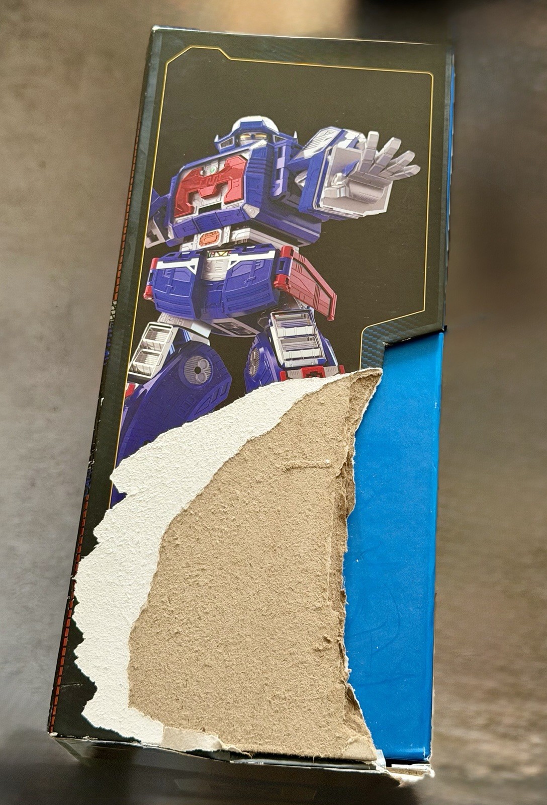 POWER RANGERS LIGHTNING COLLECTION ASTRO MEGAZORD ZAP SEALED DAMAGED BOX
