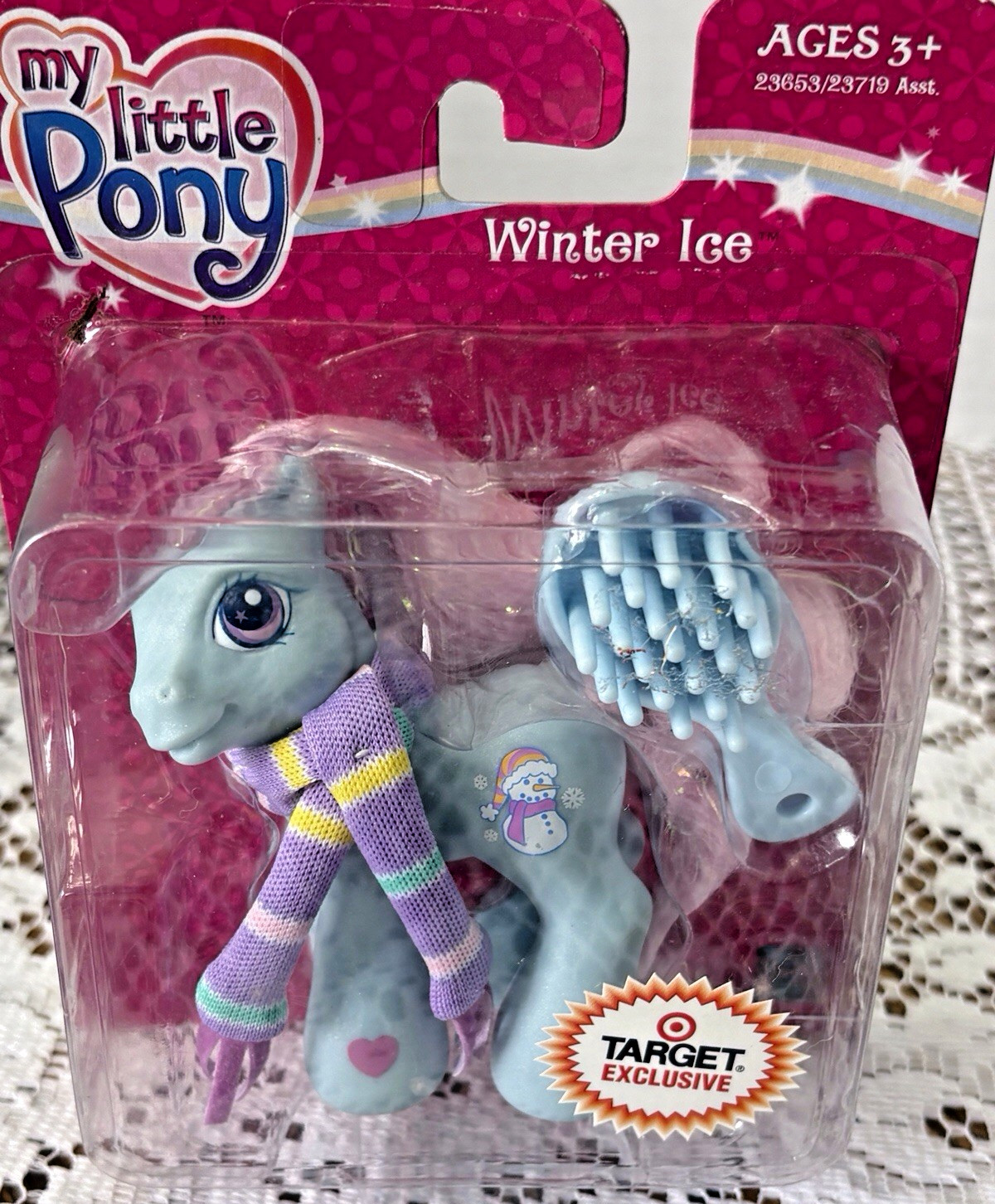 MLP G3-HASBRO-« BABY NORTHERN LIGHTS »-2006- FLOWER FLASH POSE-SWEET!!!
