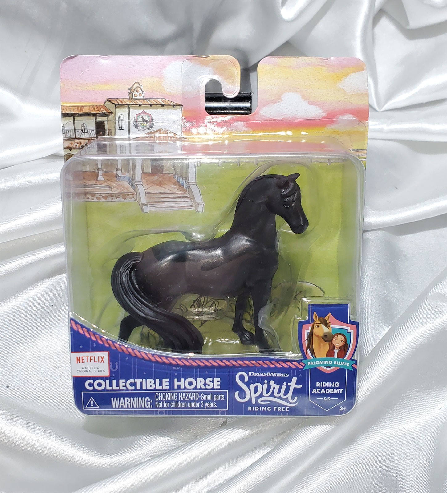 NEW DREAMWORKS SPIRIT RIDING FREE PALOMINO BLUFFS ACADEMY XERXES 3.5&Prime; HORSE