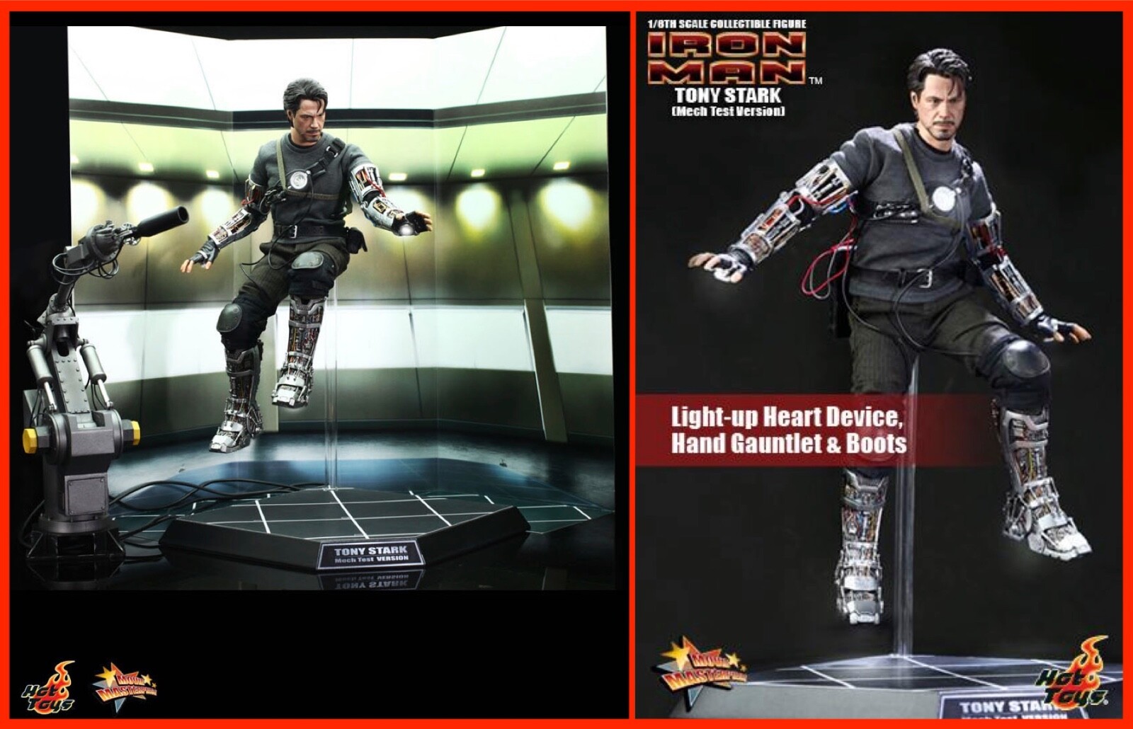 1/6 HOT TOYS MMS 116 : TONY STARK (MECH TEST VERSION) / Robert Downey Jr.