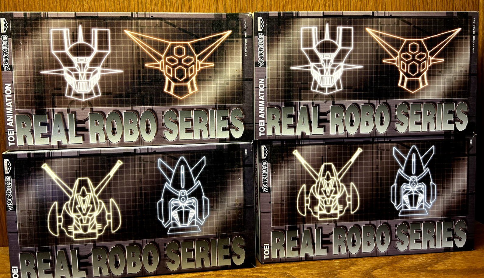 TOEI Banpresto Premium Club Real Robo Series Set of 4