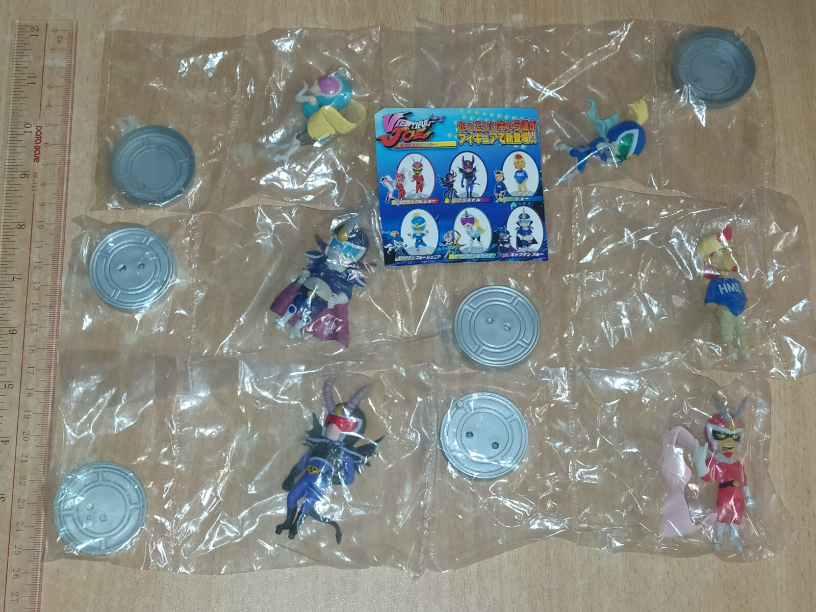 ** 6cm Tall Viewtiful Joe Gacha Mini Figure Collection Full Set of 6 (See Info