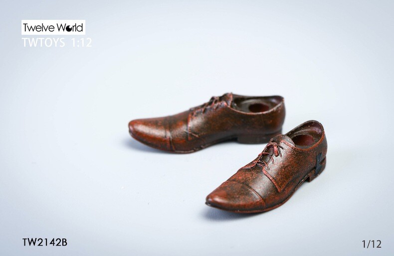TW2142B: 1/12 TWTOYS Brown Dress Shoes fit 6 » Crazy Figure MixMax TBLeague Body
