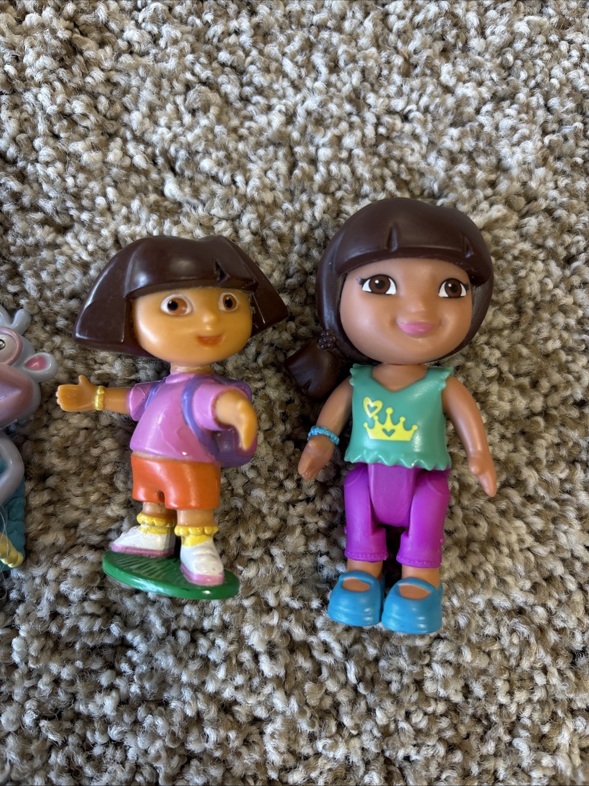 Mattel Dora The Explorer Playtime Together Figures Toppers Boots, Dora More