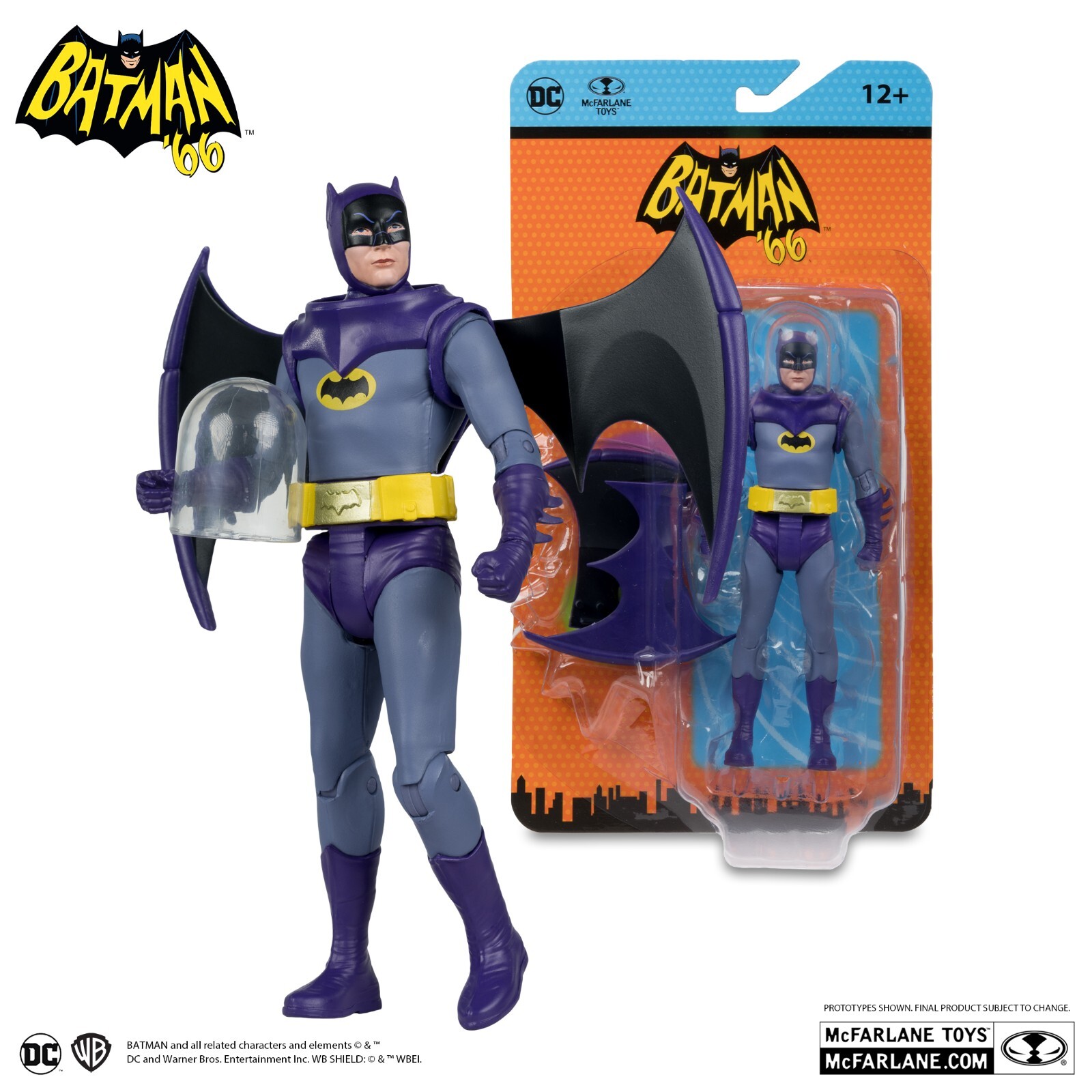McFarlane DC RETRO 6IN WV10 – BATMAN 66 – SPACE BATMAN