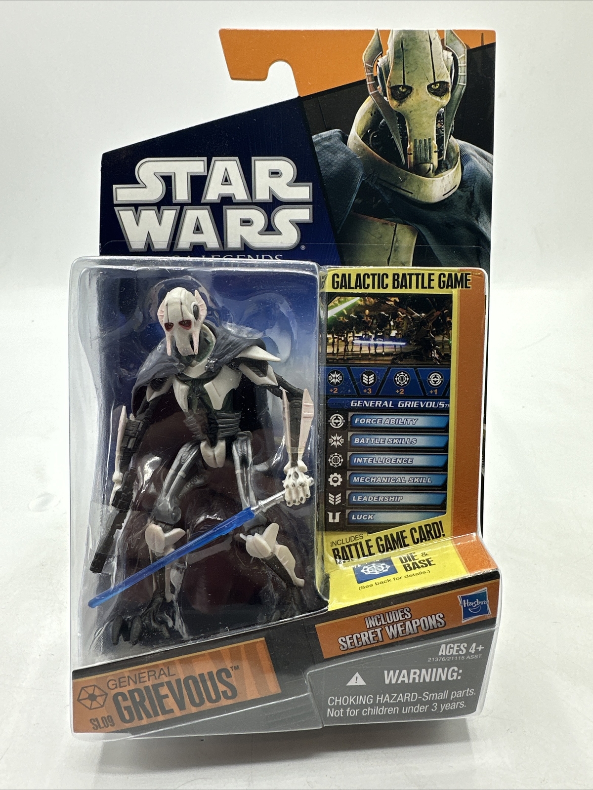 Star Wars Saga Legends 2011 General Grievous Figure SL09 Hasbro – NEW & SEALED