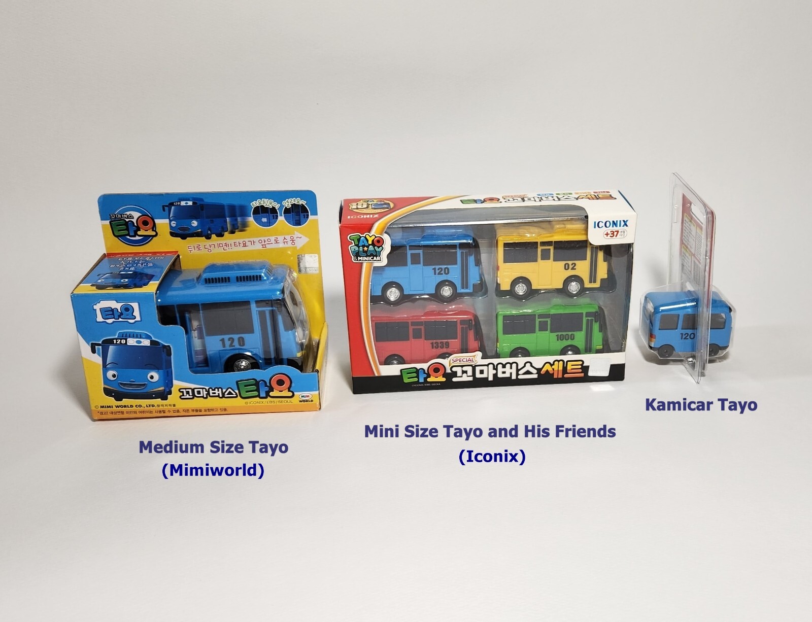 [Kamicar] Pinkfong Babyshark Mini Size Metal Diecast Car Toy Collection 10 Types