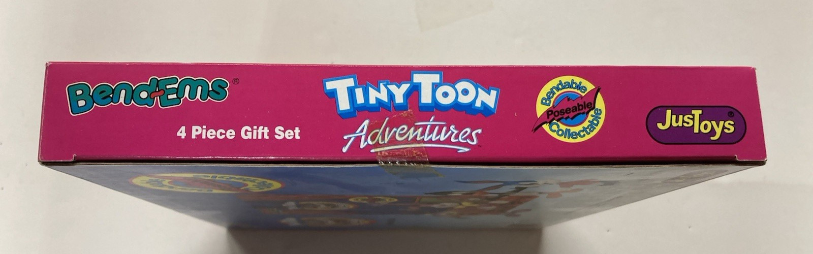 Vintage Tiny Toons Adventures Gift Set Bend-Ems Bugs Bunny Bendable Justoys
