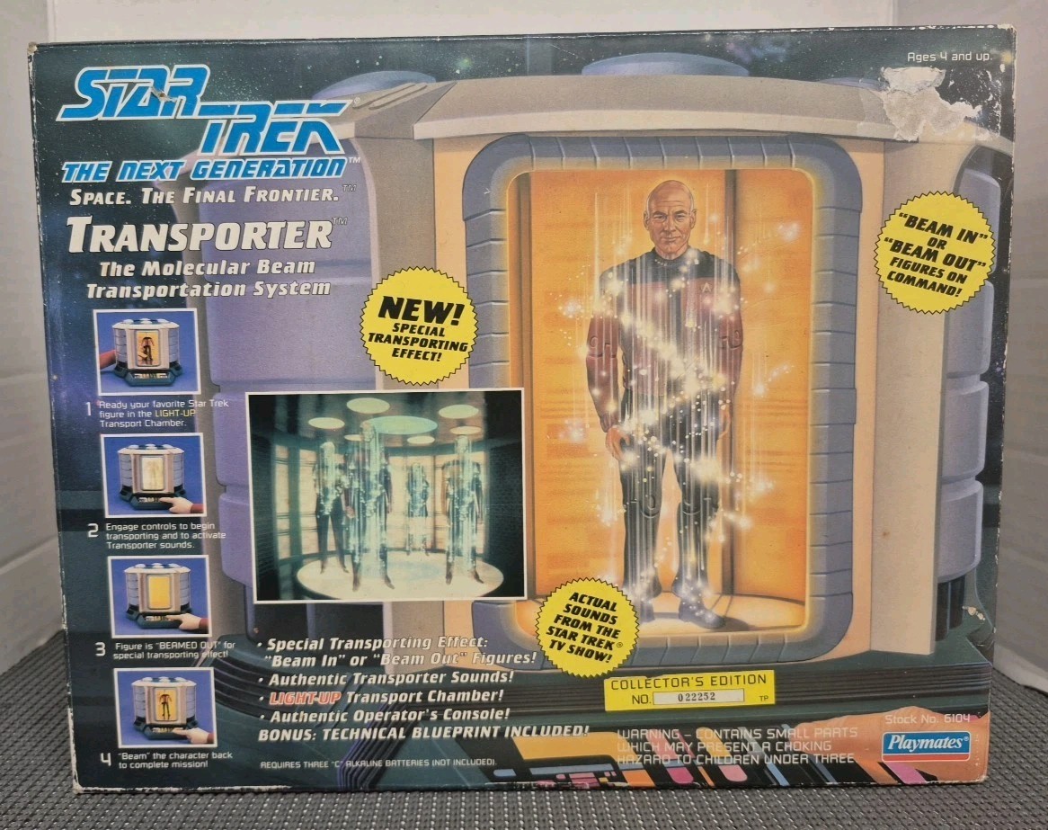 Star Trek The Next Generation Transporter Playmates Collectors 1993