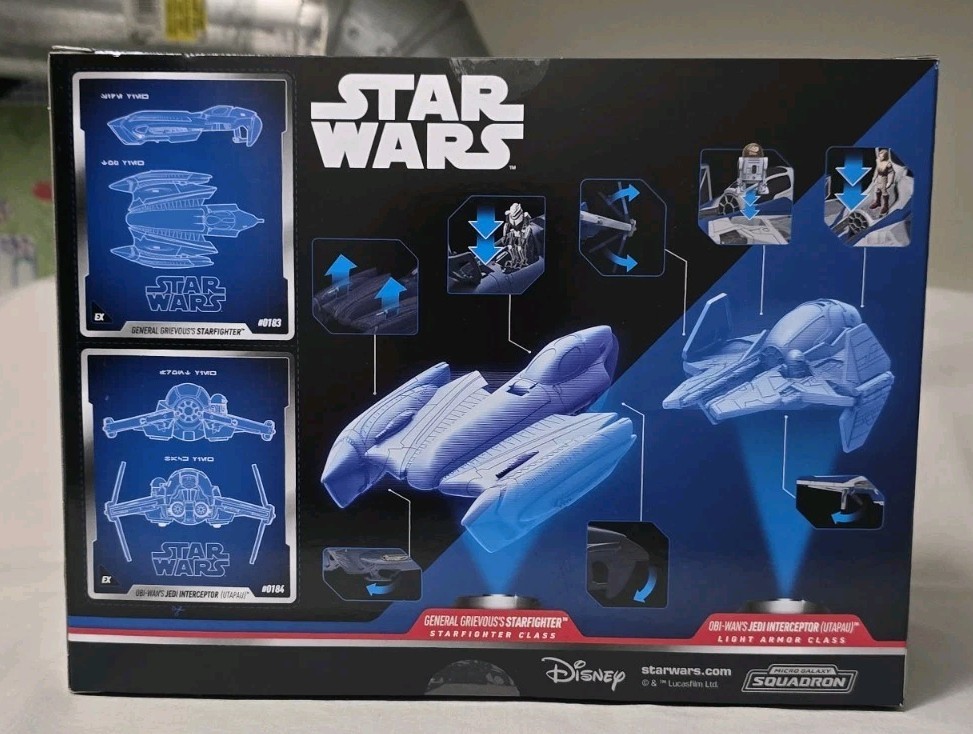 Star Wars Micro Galaxy Squadron General Grievous&rsquo;s Final Battle Pack Exclusive