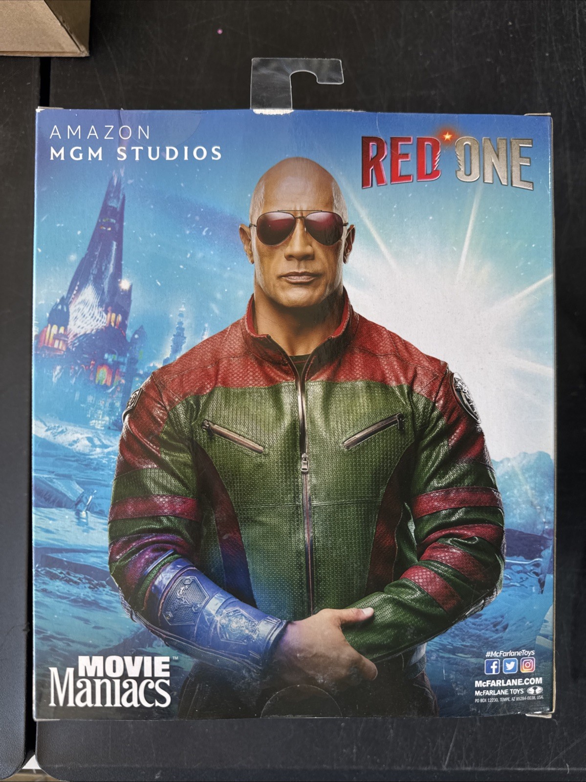 Red One Callum Drift Limited Edition Netflix Figure Dwayne The Rock Johnson