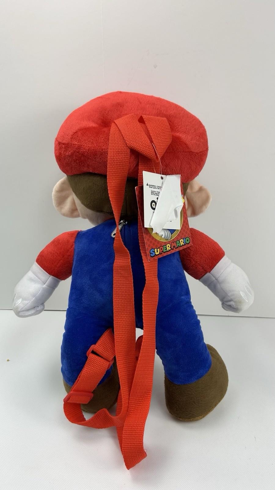 Super Mario Plushie With Backpack Straps