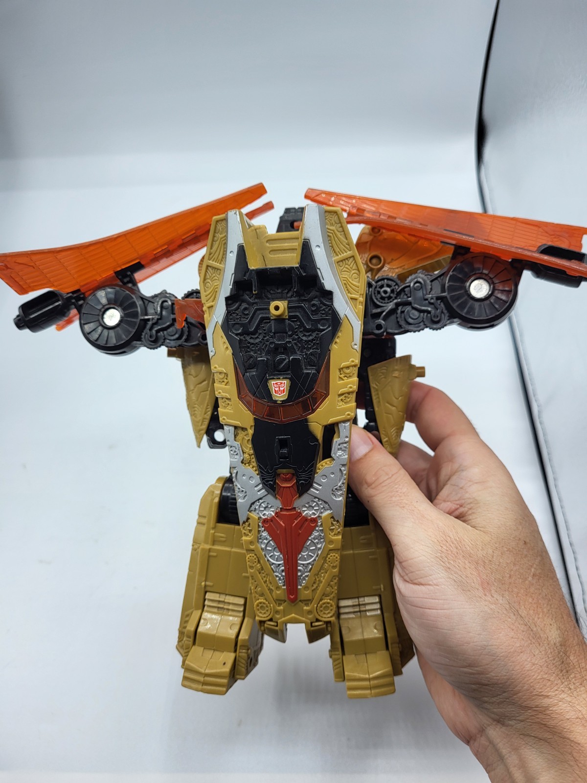 Transformers Cybertron Galaxy Force Vector Prime Incomplete Loose Figure