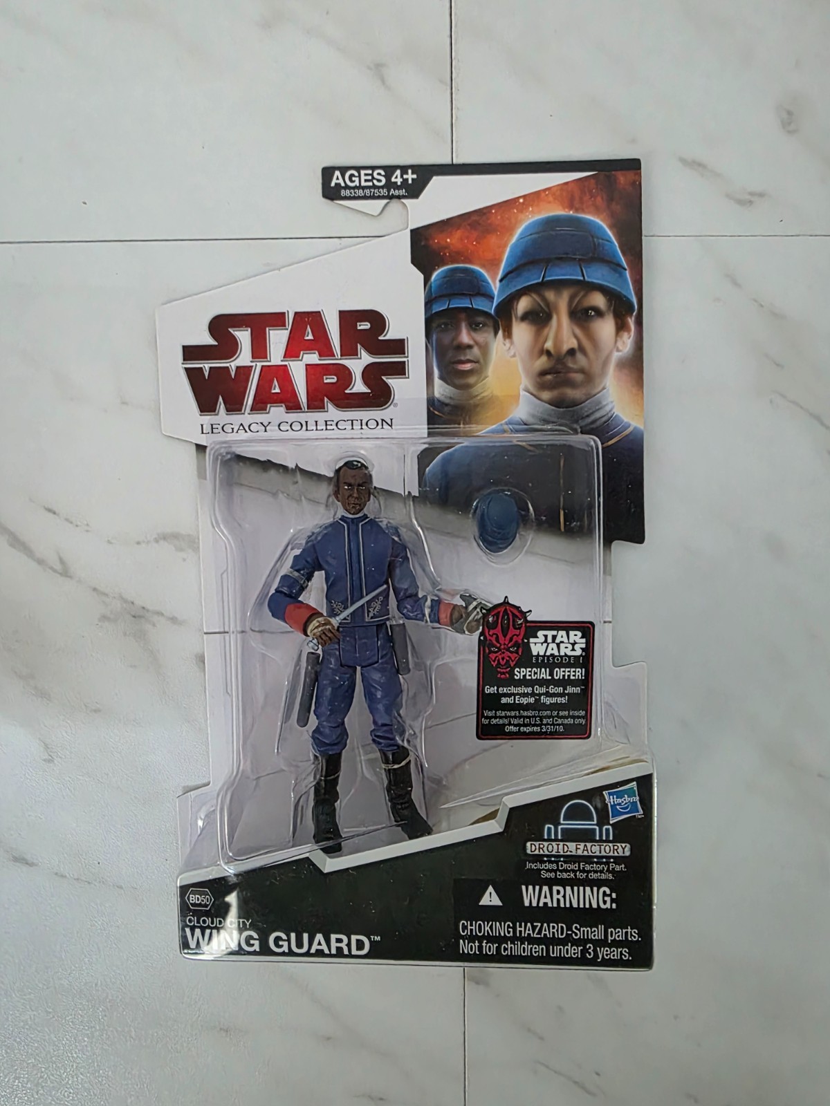 Wing Guard (Black) BD50 STAR WARS Legacy Collection MOC NEW Sealed