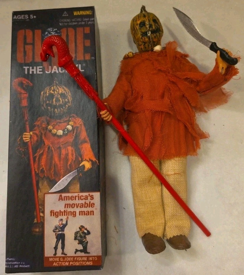 Novelty Custom OOAK THE JACKYL Cotswold GI Joe 12&Prime; Figure HALLOWEEN BOX 1/6 1964