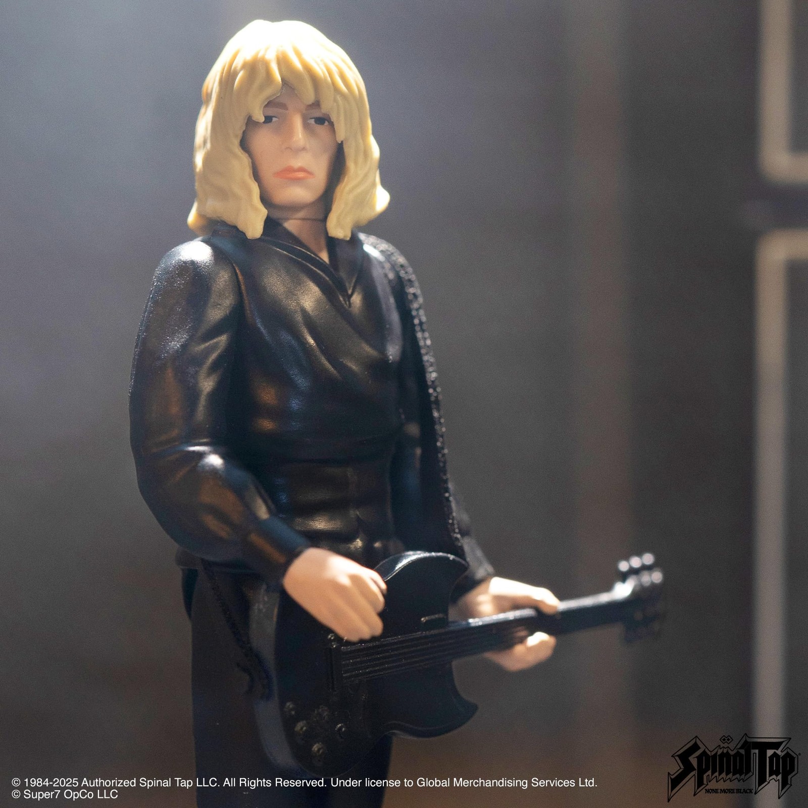 Super7 Spinal Tap Reaction Figures Wave 02 – David St. Hubbins None More Black A