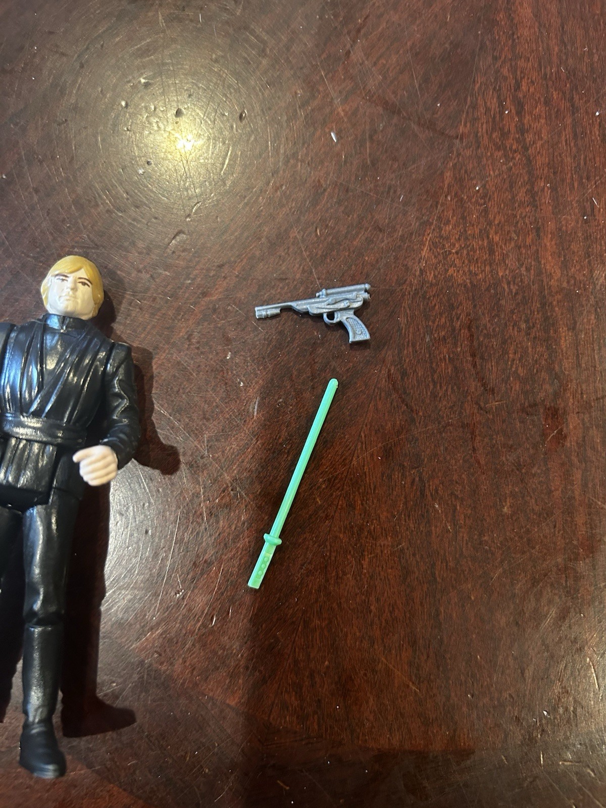 Luke Skywalker Jedi 100% Complete Made In Taiwan Regular Cape Minty