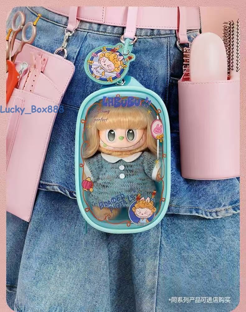Set of 4pcs POP MART The Monsters Hair Salon Series Display Bag Blind Box Sealed