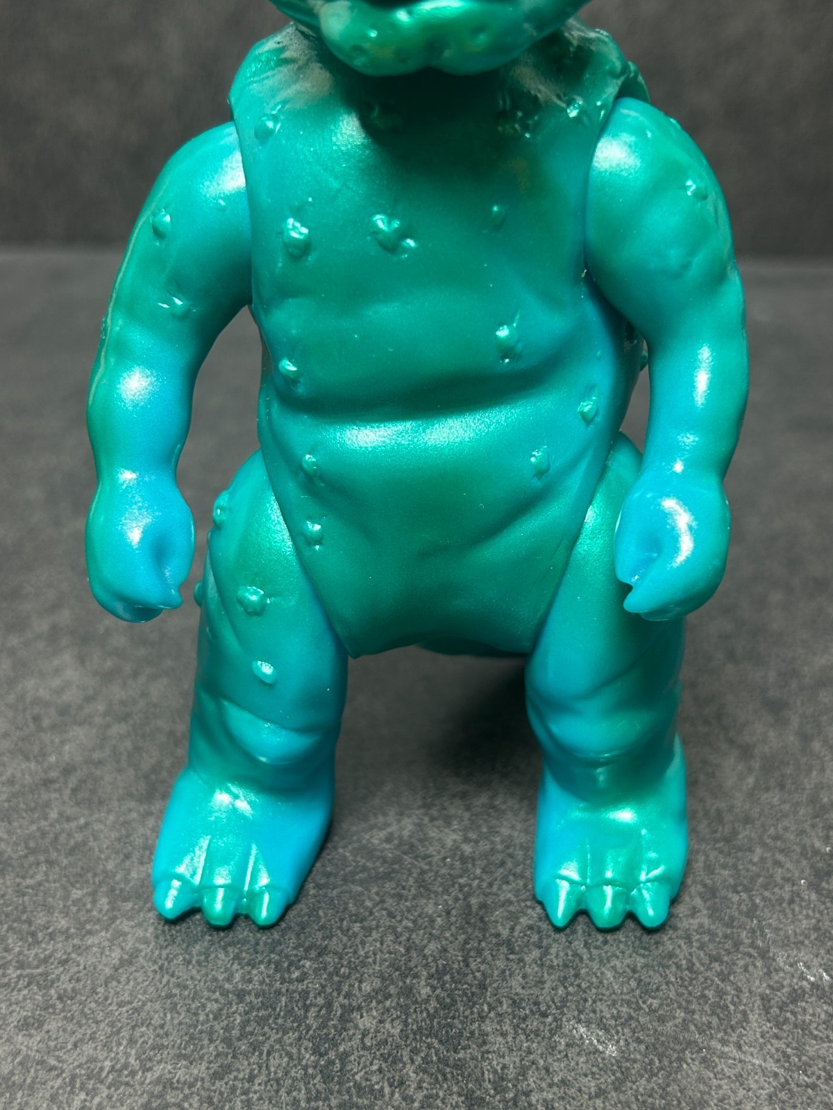 Marusan Minilla Metallic Sofubi 6.6&Prime; Soft Vinyl Figure Godzilla w/ Header & Bag