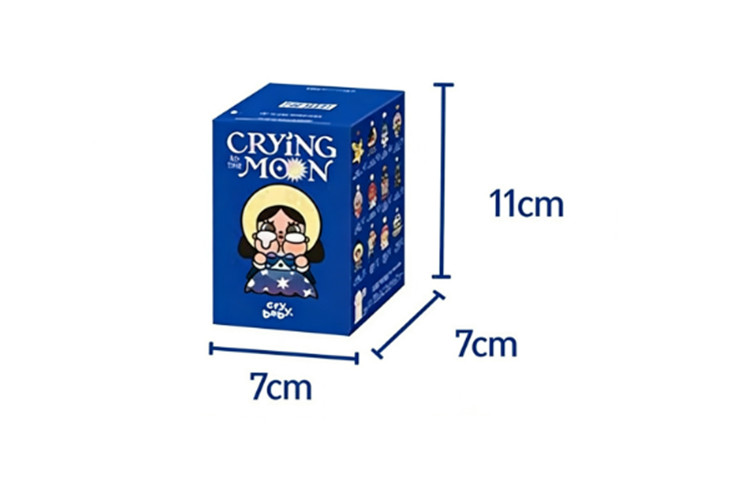 Authentic Crybaby Crying To The Moon Series Figures Confirmed Toys Gift New