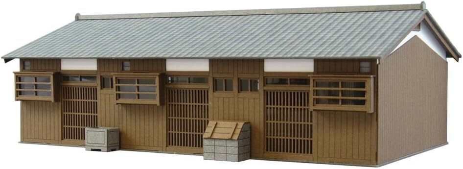 Sankei 1/87 Scenery Series Nagaya-1 MK05-19 Paper Craft