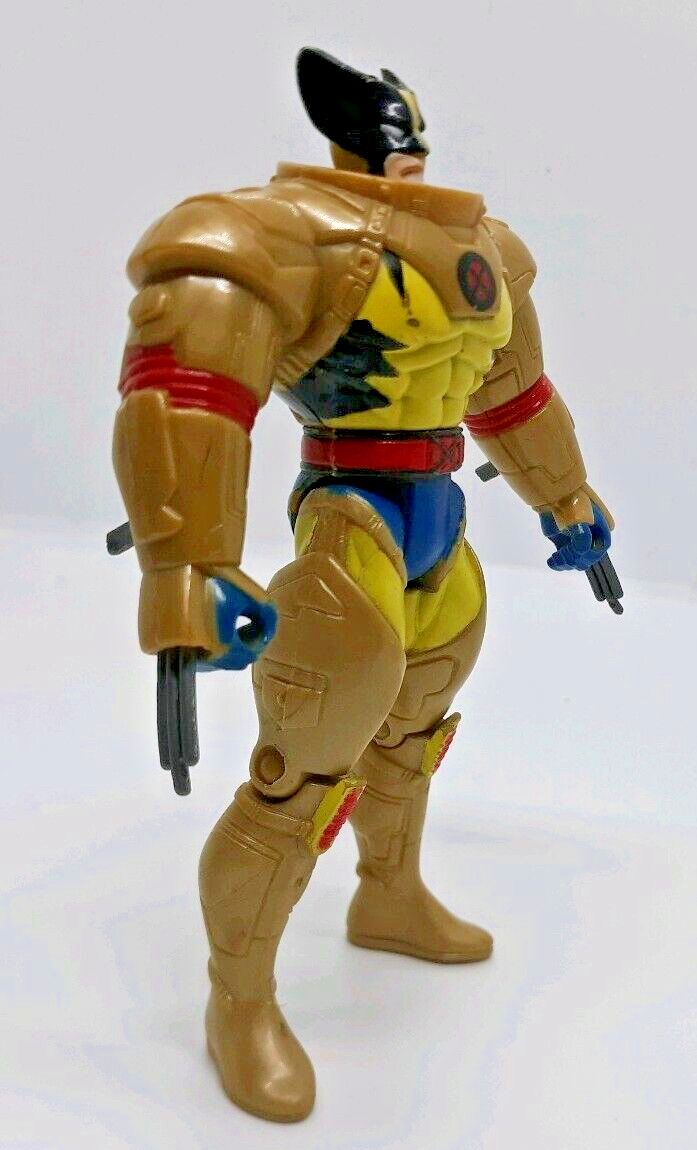 Marvel Universe Wolverine In Space Armor Action Figure Toy 4.75&Prime; 1995 Toy Biz