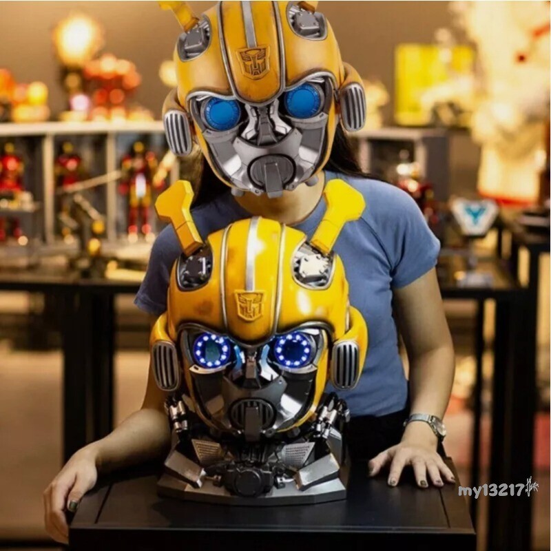 Killerbody Transforms Bumblebee 1:1 Electronic Remote & Voice Controlled Helmet