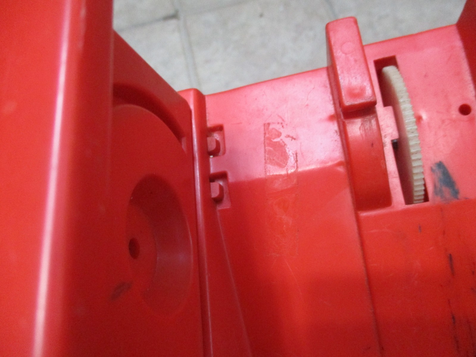 1973 Ideal Evil Kenevil Red Stunt Launcher / Energizer