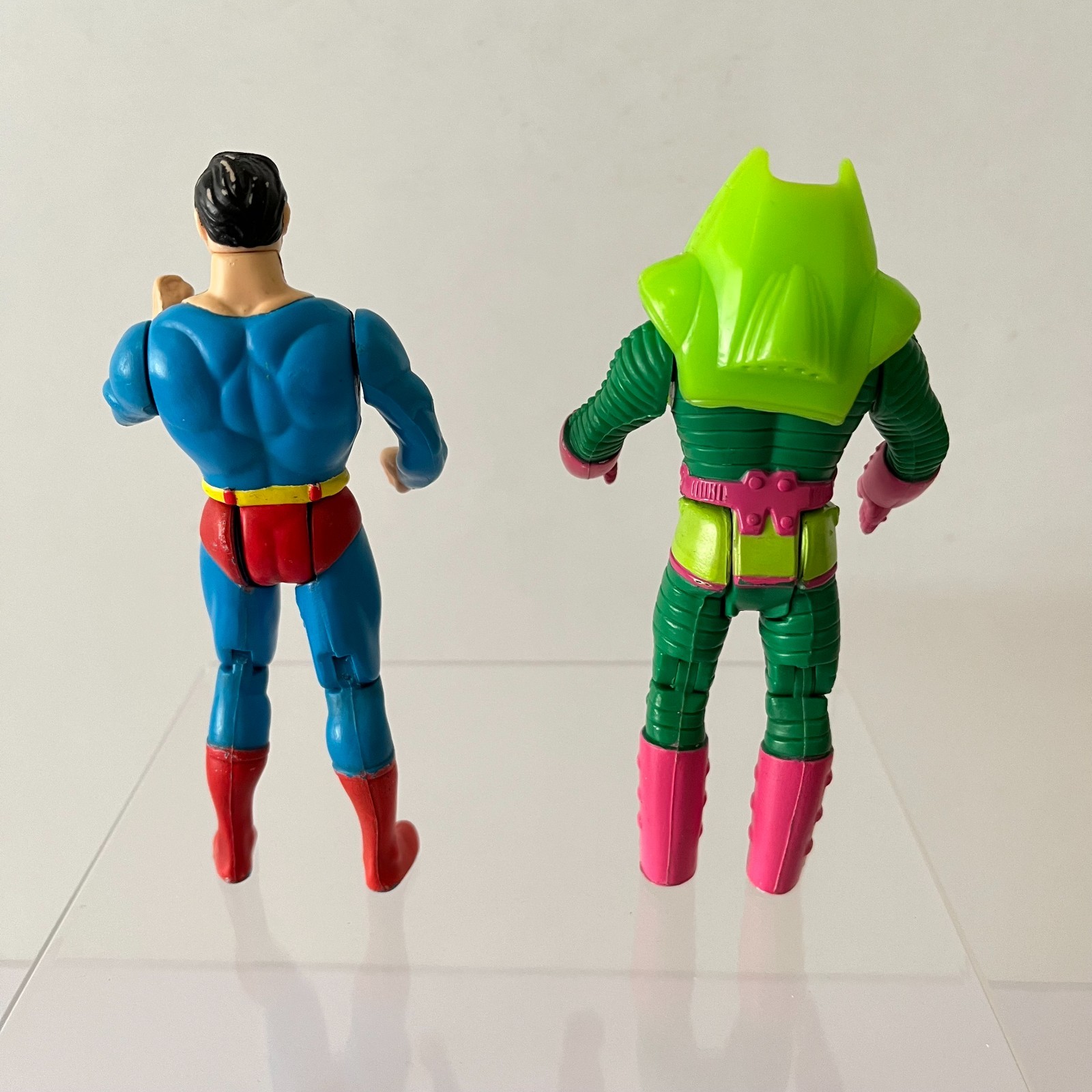 Lex Luthor & Superman Action Figure Super Powers Collection Kenner 1984 Vintage
