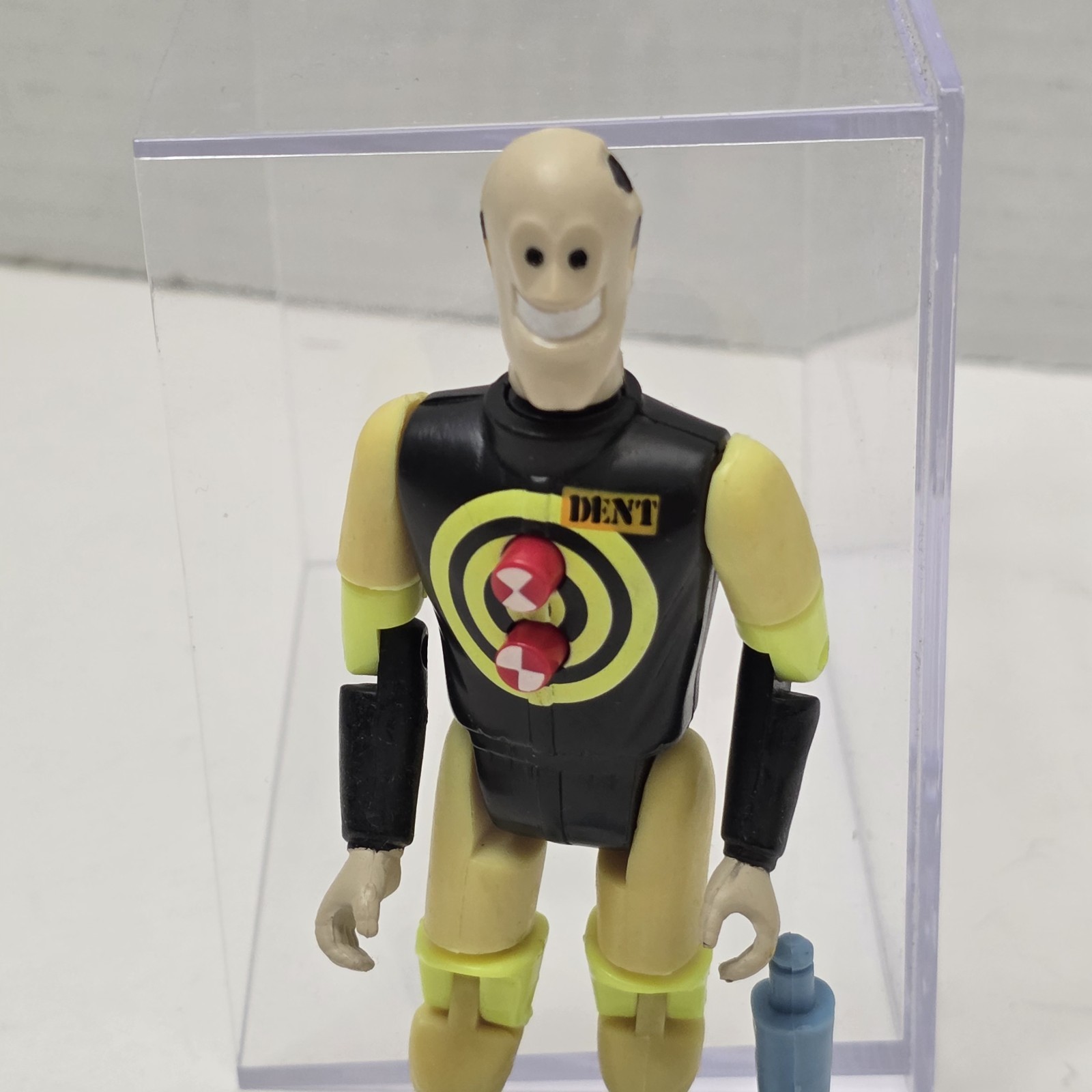PRO-TEK DENT Dummy #2 w/ Blue Extender Legs : Incredible Crash Dummies by TYCO