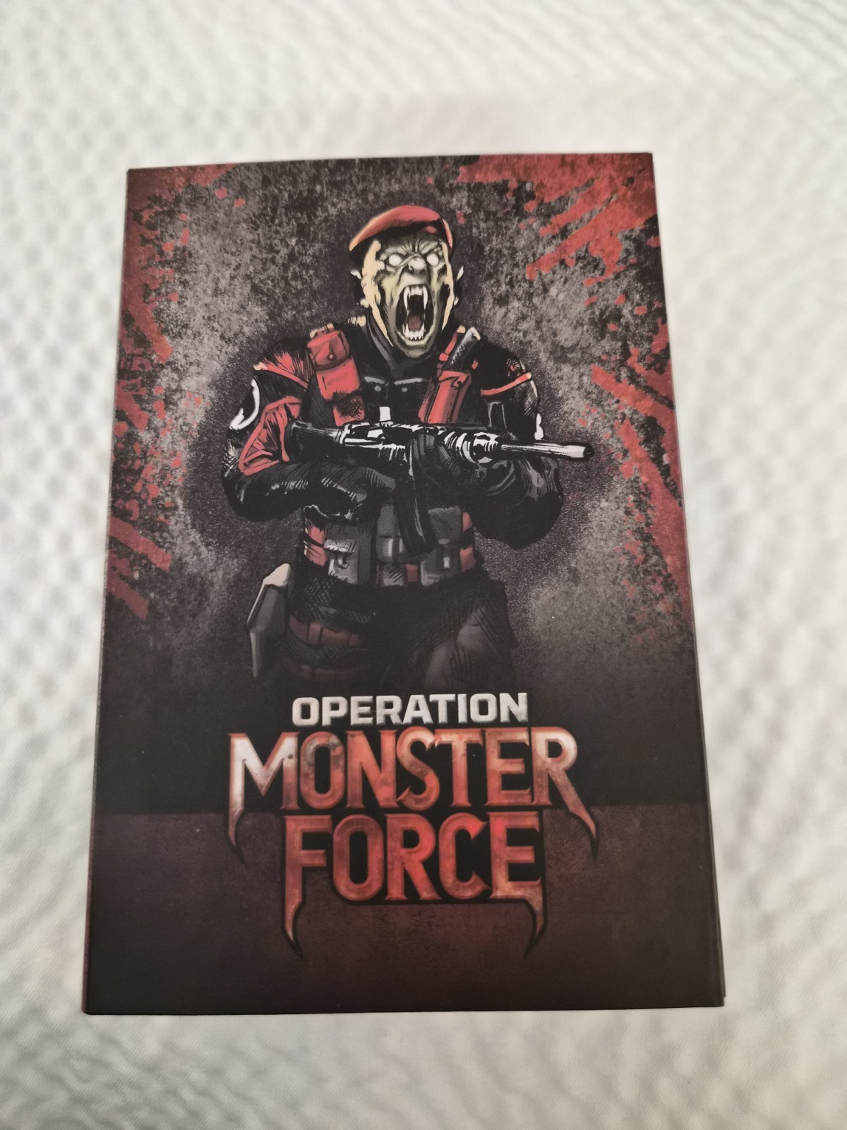 Operation Monster Force Delta Red Bloodwatch Elite 1:18 3.75&Prime; JoeFest Exclusive