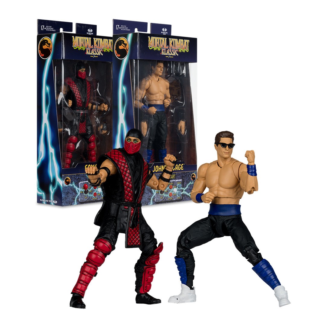 Mortal Kombat Klassic Wave 3 Bundle 2 7&Prime; Figures