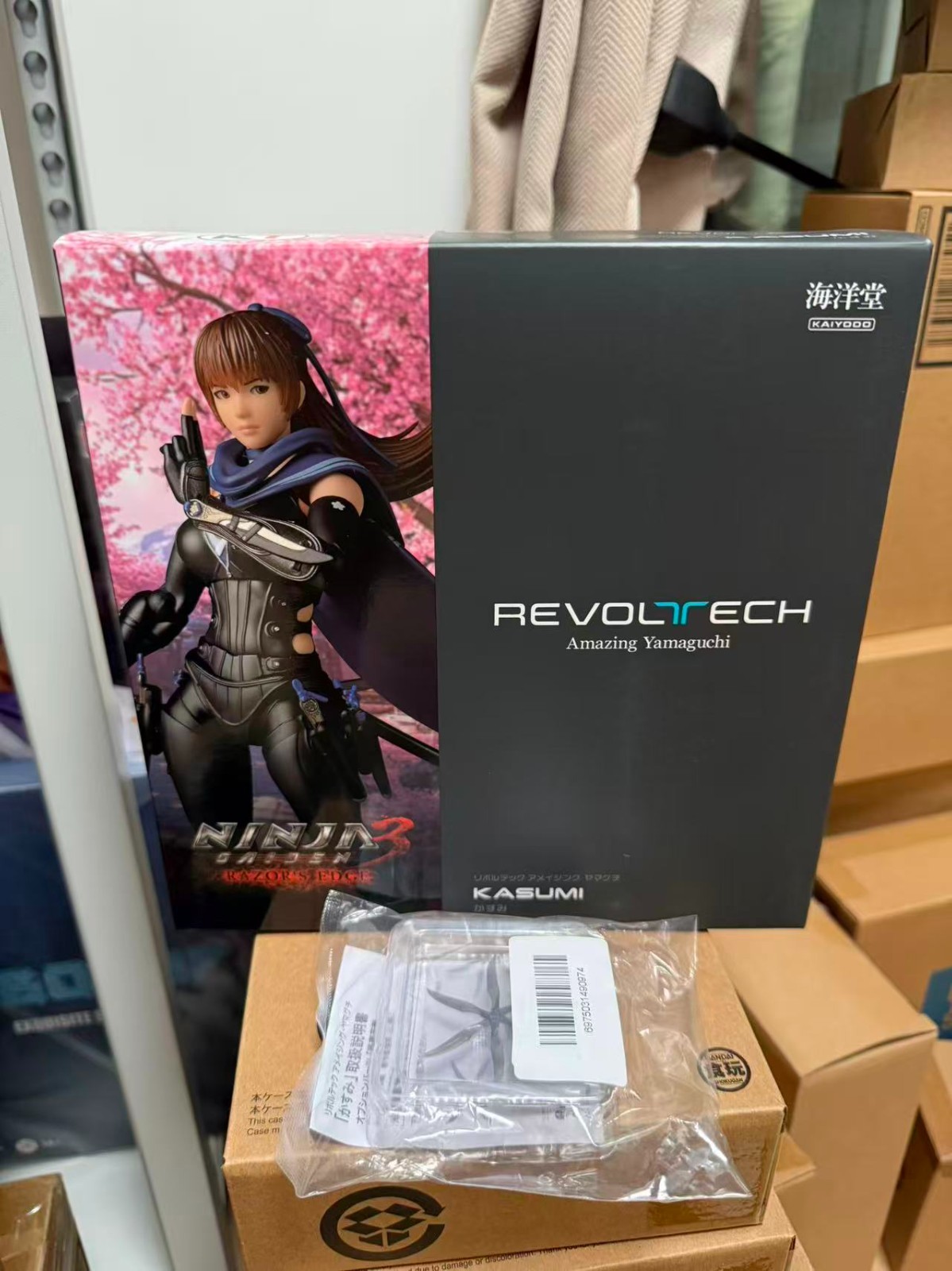 New Kaiyodo Revoltech Kasumi NINJA GAIDEN 3 Razor&rsquo;s Edge w/Bonus Parts In Stock
