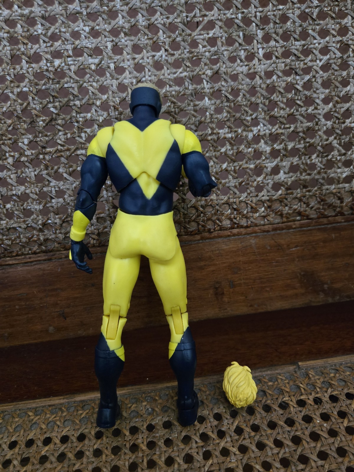 Mcfarlane Booster Gold 2 Pack Custom Headsculpt Figure