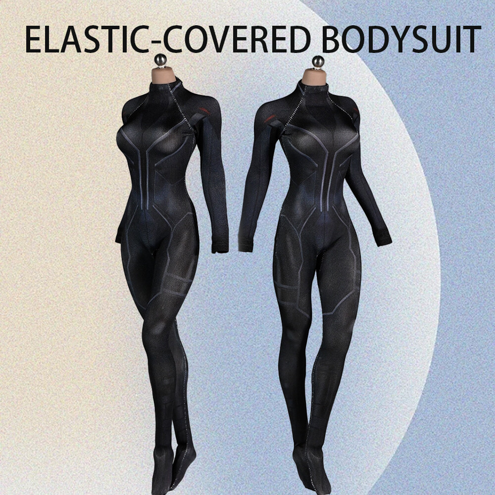 1:6 Scale Tights Bodysuit Clothes Outfit For 12&Prime; Female HT PH TBL JO Figure Body