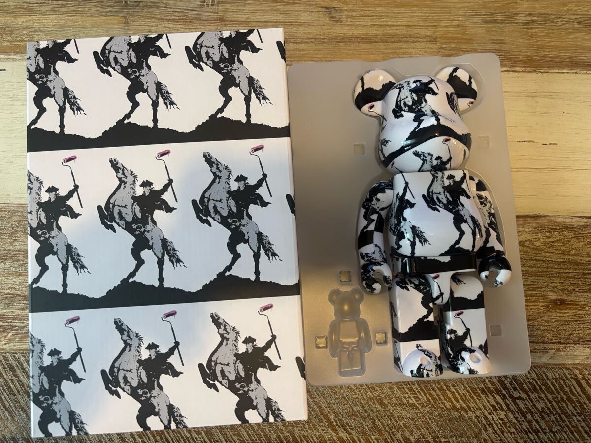 Banksy / BANKSY HIGHWAYMAN Bearbrick / BE@RBRICK 400% (Medicom Toy Figure)