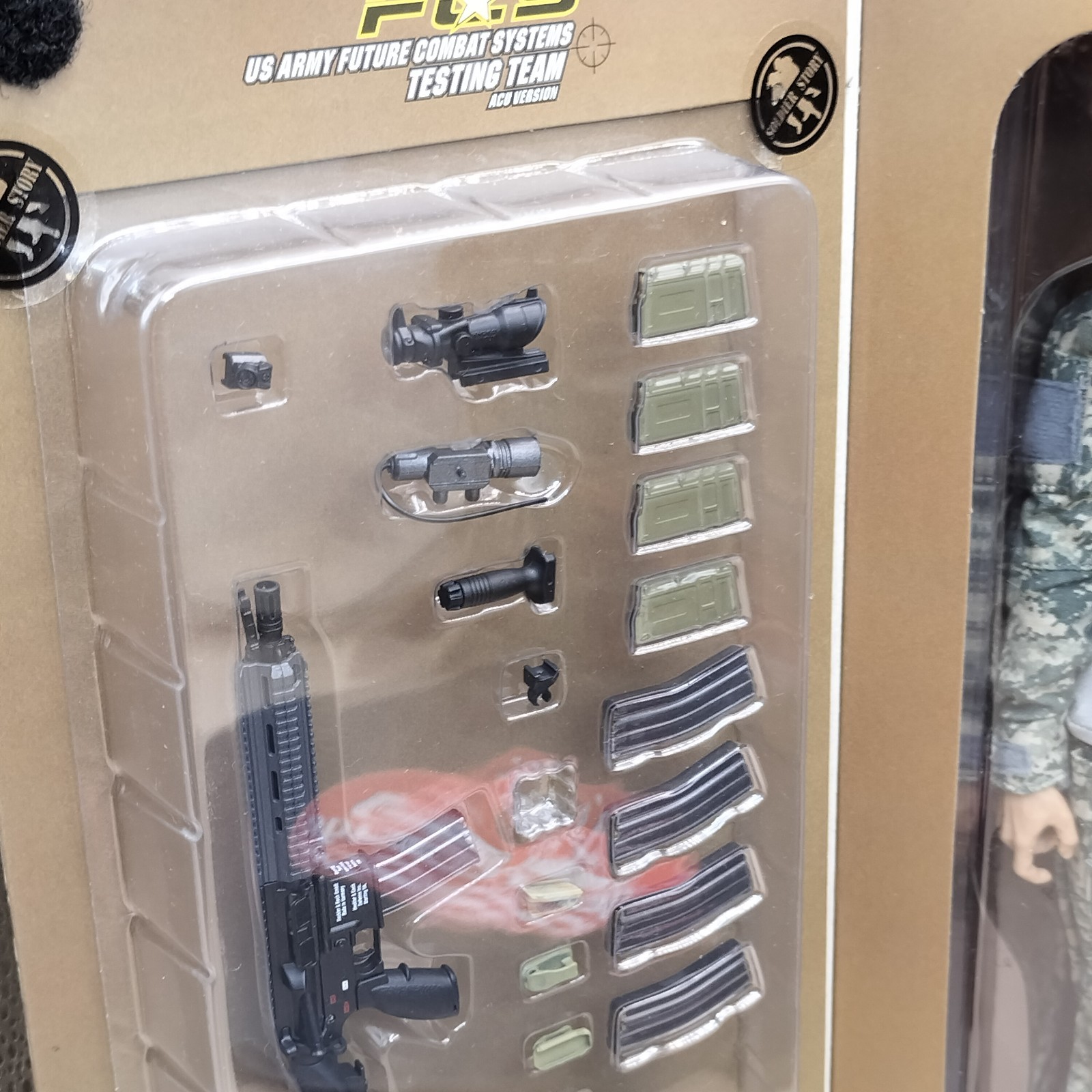 1/6 FCS US Army Future Systems Testing Team Acu Version Action Figure SS031